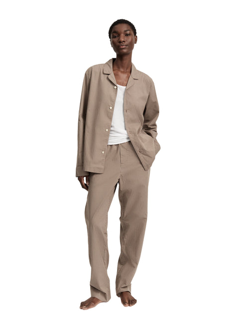 Classic Pyjamas Check – Mix Fossil från Aiayu - XS - Jacobsen Plus