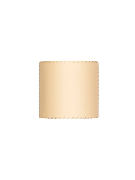 Comodín Cuadrado Vägglampa från Santa and Cole - Stitched beige parchment - Jacobsen Plus