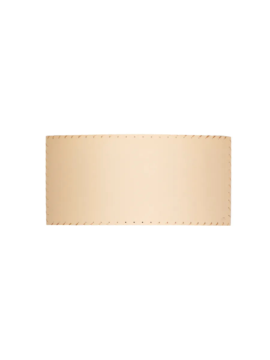 Comodín Rectangular Vägglampa från Santa and Cole - Stitched beige parchment - Jacobsen Plus