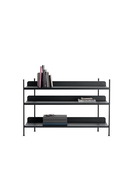 Compile Hyllsystem, konfiguration 2 från Muuto - Black - Jacobsen Plus