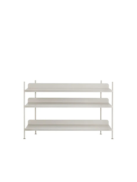Compile Hyllsystem, konfiguration 2 från Muuto - Black - Jacobsen Plus