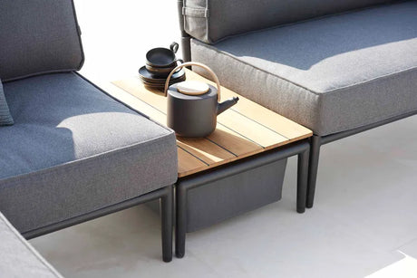 Conic Box bord från Cane-line - Light grey - Jacobsen Plus