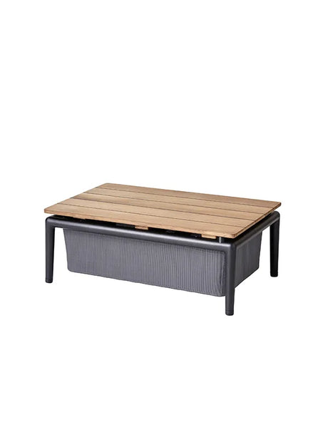 Conic Box bord från Cane-line - Light grey - Jacobsen Plus