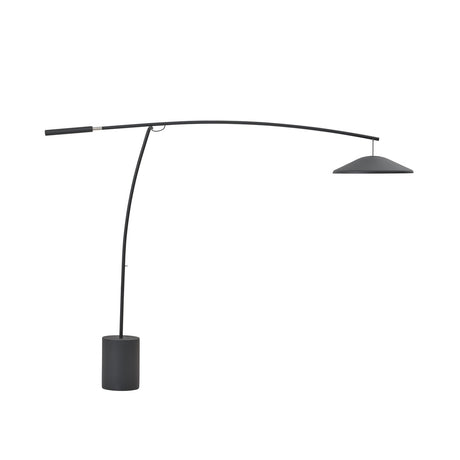 Muuto - Contra golvlampa, svart - Jacobsen Plus
