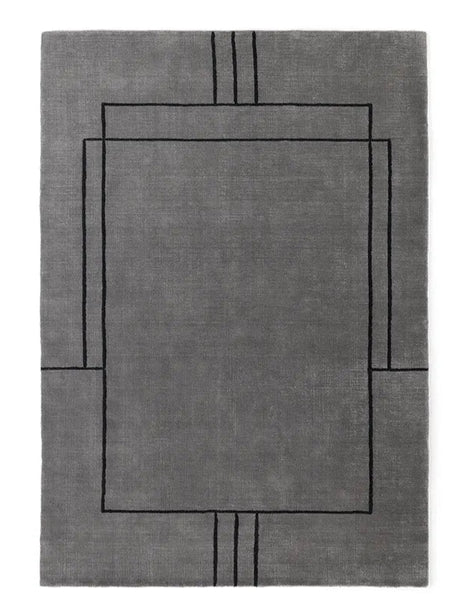 Cruise mattor från &Tradition - Colombo Grey Blue / 240 x 170 cm - Jacobsen Plus