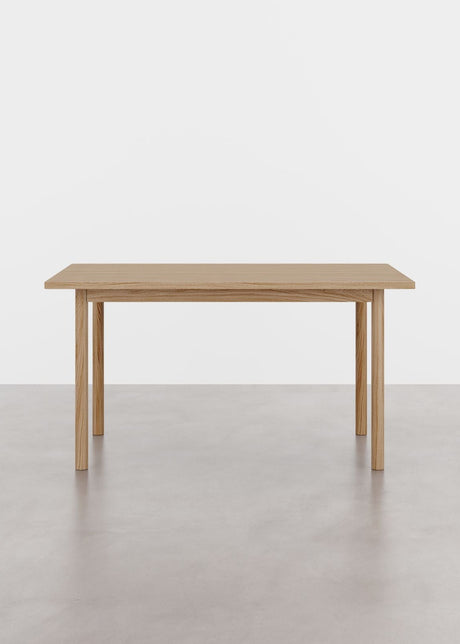 ESSENTIAL OAK Matbord 140x90 cm ekfanér, från WB Manufaktur - 2 - Jacobsen Plus