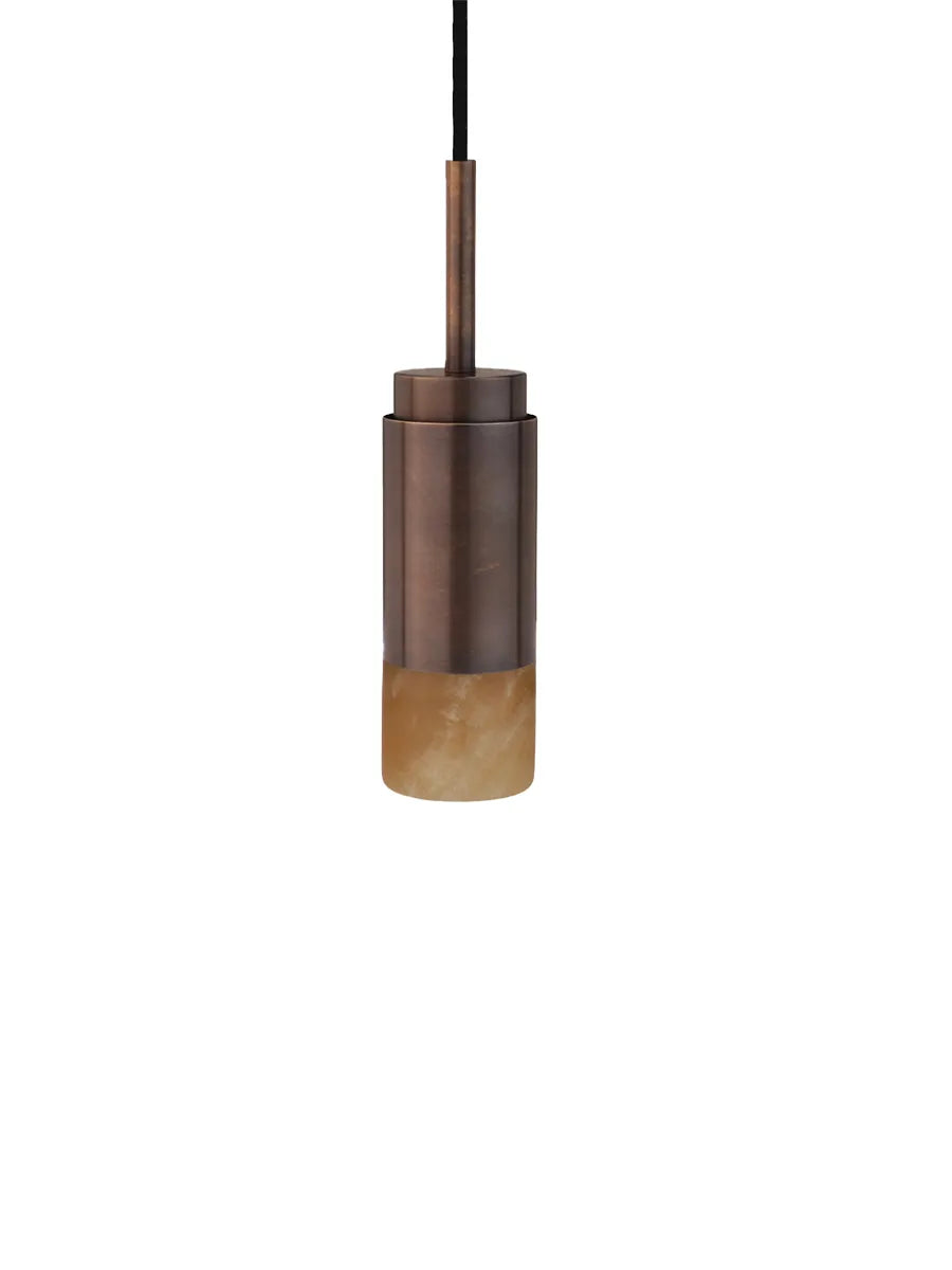 Donya ONYX Cylinder, Amber från Anour - Browned Brass - Jacobsen Plus