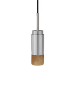 Donya ONYX Cylinder, Amber från Anour - Brushed Stainless Steel - Jacobsen Plus