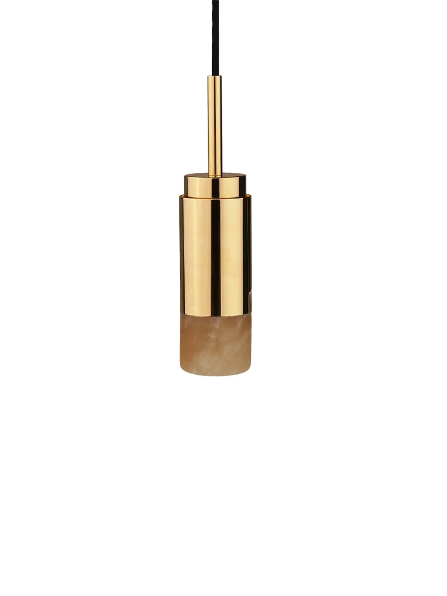 Donya ONYX Cylinder, Amber från Anour - Polished Brass - Jacobsen Plus