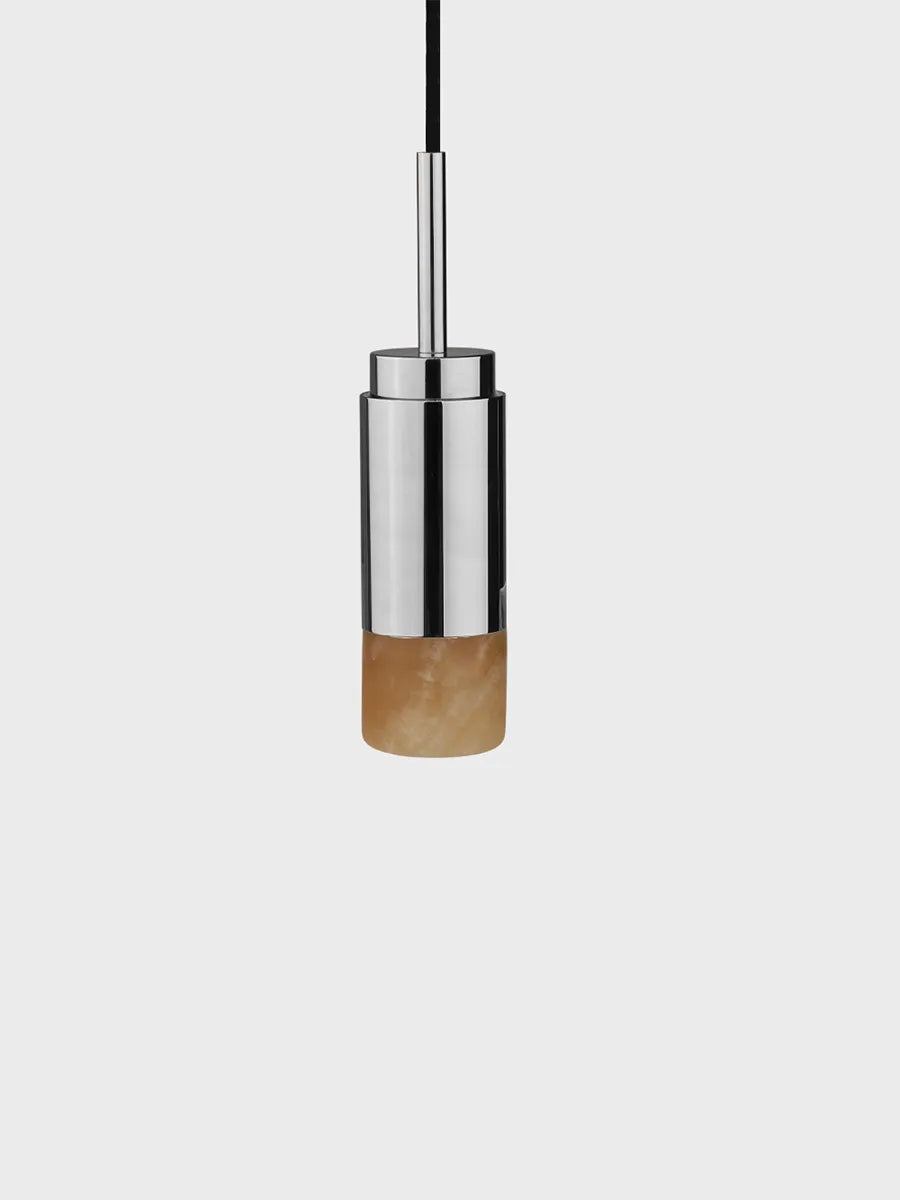 Donya ONYX Cylinder, Amber från Anour - Polished Stainless Steel - Jacobsen Plus