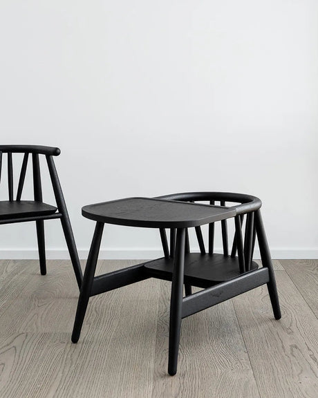 Smilla Toddler Stol, svartlackerad ek från Oaklings - 4 - Jacobsen Plus