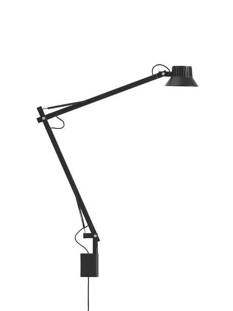 Dedicate L2 Vägglampa från Muuto - Black - Jacobsen Plus
