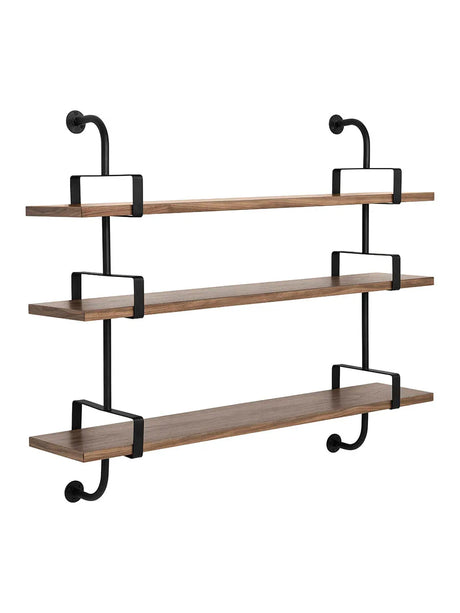 Démon 3 Hyllor från GUBI - L: 215 cm / Sortbejdset ask - Jacobsen Plus