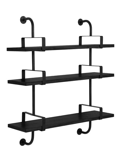 Démon 3 Hyllor från GUBI - L: 215 cm / Sortbejdset ask - Jacobsen Plus