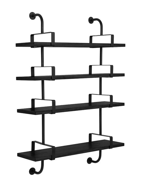 Démon 4 Hyllor från GUBI - L: 215 cm / Sortbejdset ask - Jacobsen Plus