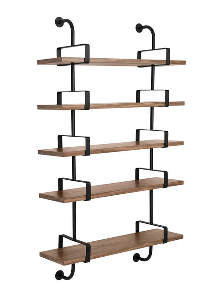 Démon 5 hyllor från GUBI - L: 215 cm / Sortbejdset ask - Jacobsen Plus
