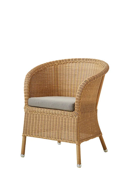 Derby Trädgårdsstol från Cane-line - Taupe sittdyna - Jacobsen Plus