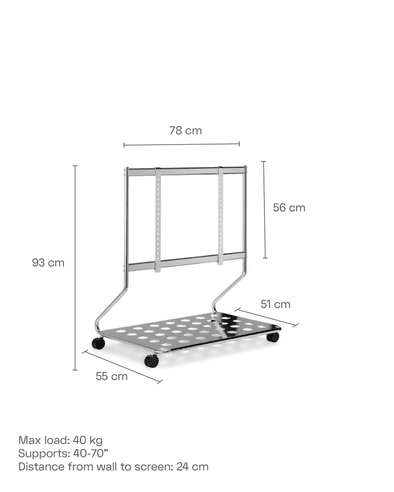 Pedestal - Disco TV-stativ - 6 - Jacobsen Plus