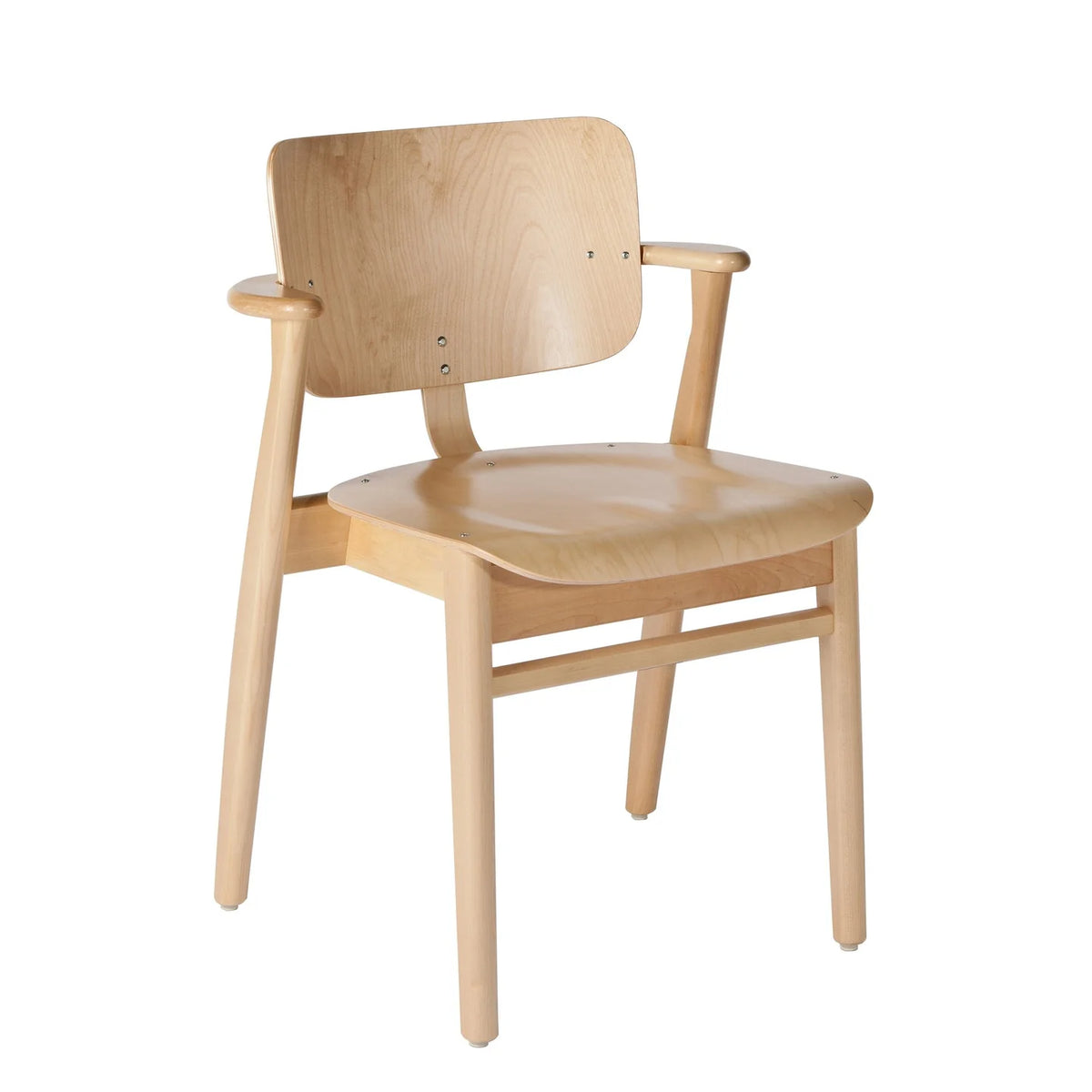 Domus-stol från Artek - Birch natural lacquered - Jacobsen Plus