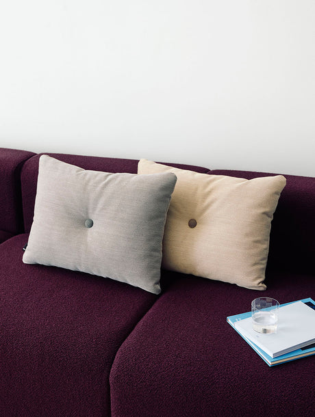 Dot Cushion Steelcut Trio från Hay - Light grey - Jacobsen Plus