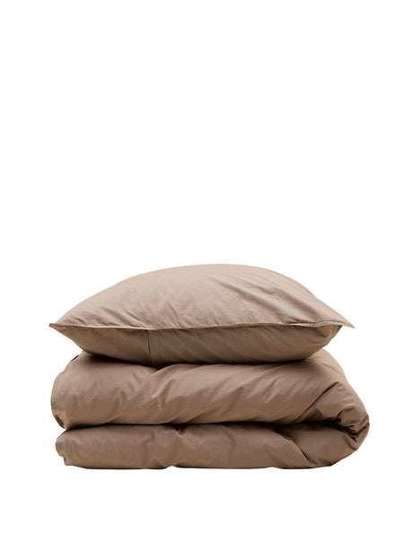 Påslakanset & örngott, 200x220 cm från Aiayu - Cocoa - Jacobsen Plus