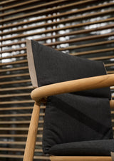 CU E008 dyna till Embrace trädgårdsstol från Carl Hansen & Søn - Panama Hollin 1779 - Jacobsen Plus
