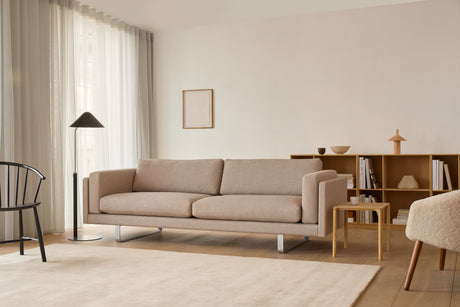 Piloti Wood soffbord, 46,5x39, H:41 cm av Hugo Passos - Ek ljus olie - Jacobsen Plus