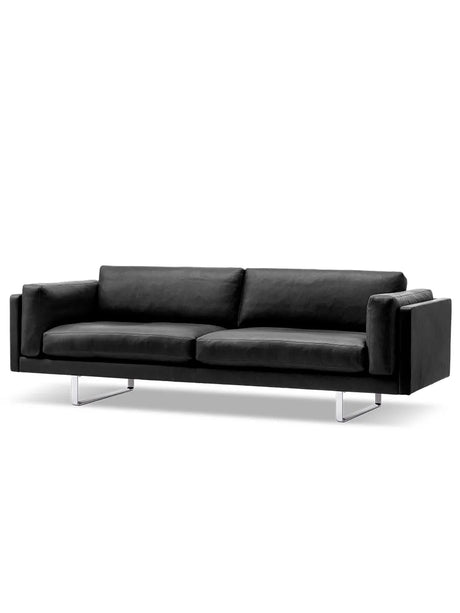 EJ 280 Pure Soffa i svart läder från Erik Jørgensen - 2 - Jacobsen Plus
