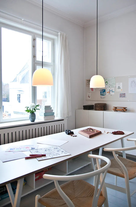 Super Pendel från Piet Hein - Ø: 90 mm / Svart ledning - Jacobsen Plus
