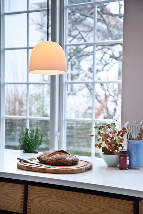Super Pendel från Piet Hein - Ø: 90 mm / Svart ledning - Jacobsen Plus