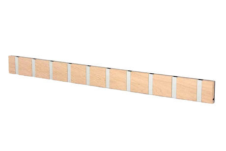 KNAX Kroklist med tio krokar från LoCa - Lönn / Grå krokar - Jacobsen Plus