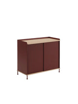 Enfold Skänk, 100 x 45 cm från Muuto - Djupröd - Jacobsen Plus