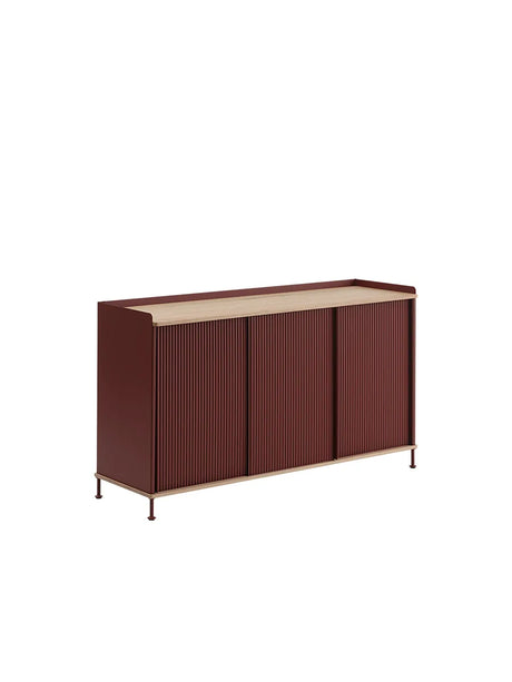 Enfold Sideboard, 148 x 45 cm från Muuto - Black - Jacobsen Plus