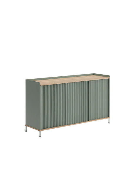Enfold Sideboard, 148 x 45 cm från Muuto - Black - Jacobsen Plus