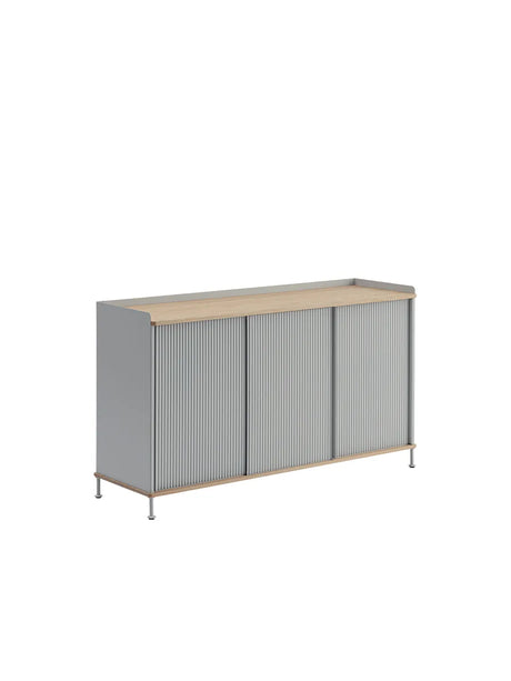 Enfold Sideboard, 148 x 45 cm från Muuto - Black - Jacobsen Plus