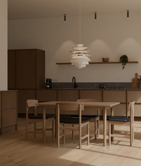 ESSENTIAL OAK matbord 220x90 cm ekfanér, från WB Manufaktur - 3 - Jacobsen Plus