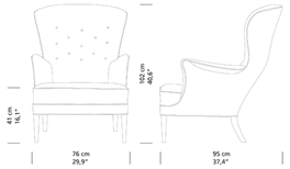 FH419 Heritage Chair av Frits Henningsen - 7 - Jacobsen Plus