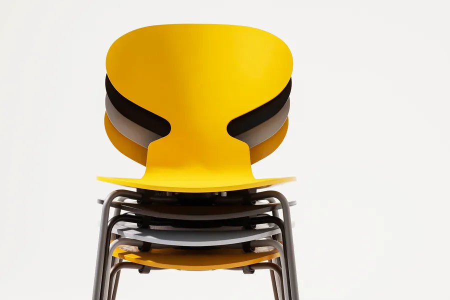 3101 Myren Stol i färgad ask av Arne Jacobsen - 7 - Jacobsen Plus