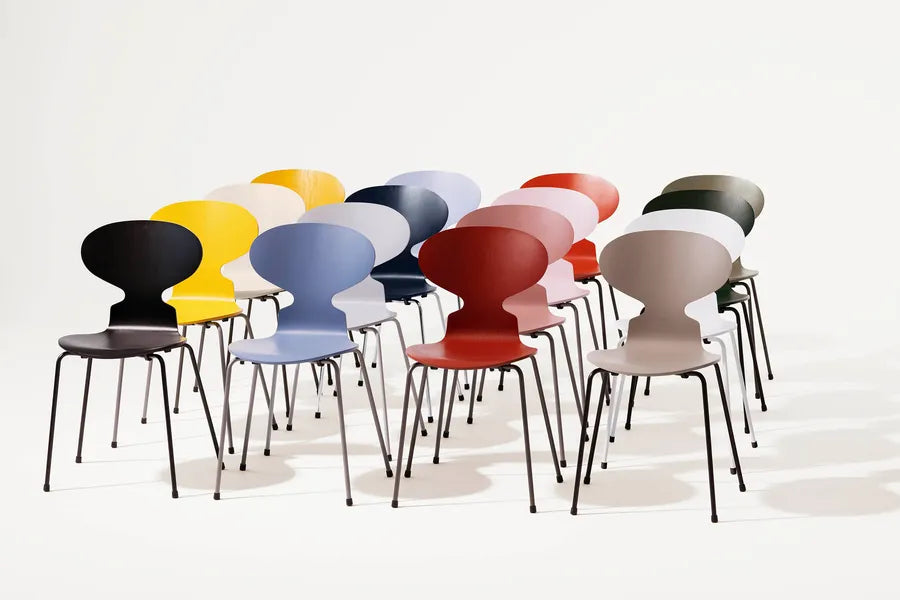 3101 Myren Stol i färgad ask av Arne Jacobsen - 10 - Jacobsen Plus