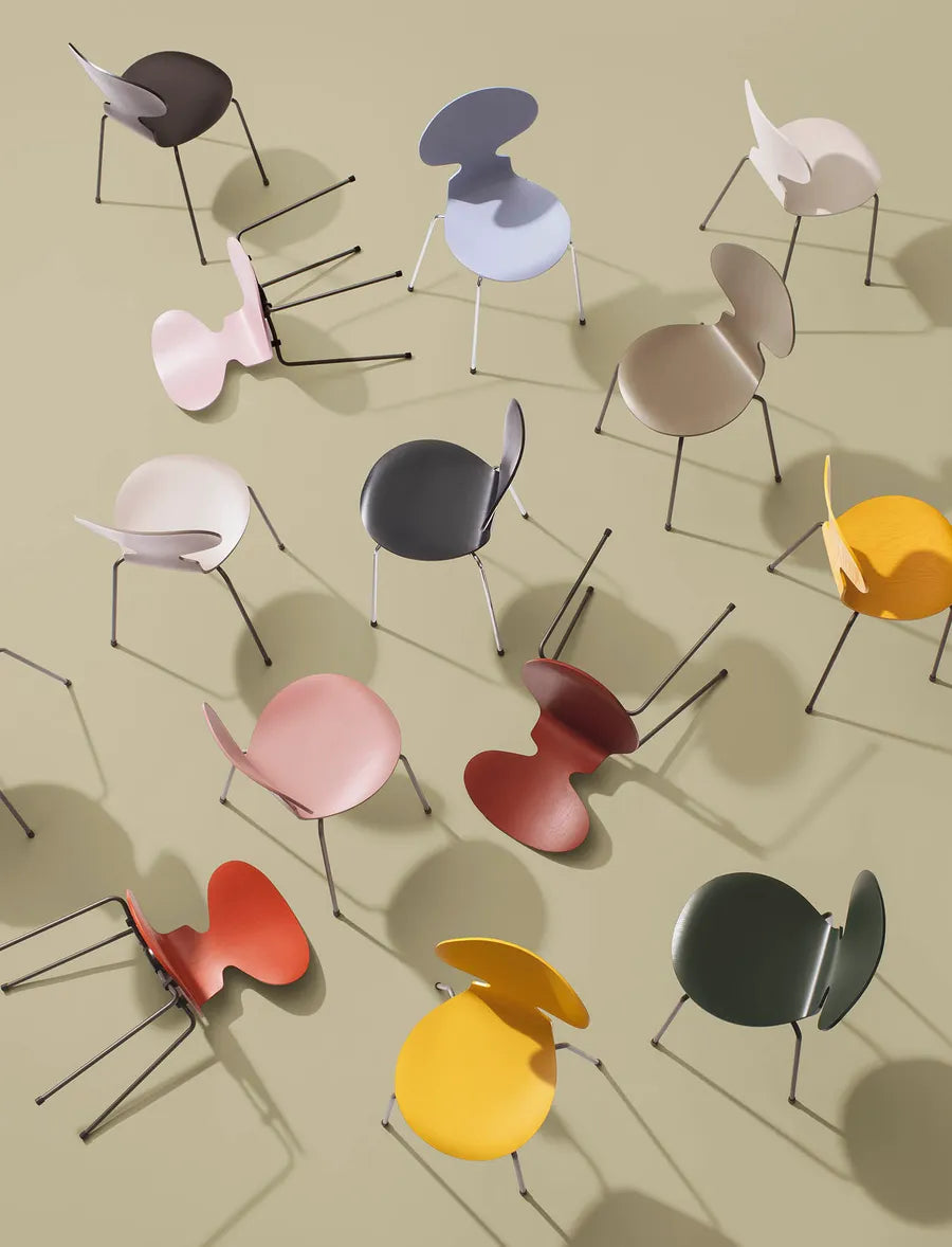 3101 Myren Stol i färgad ask av Arne Jacobsen - 11 - Jacobsen Plus