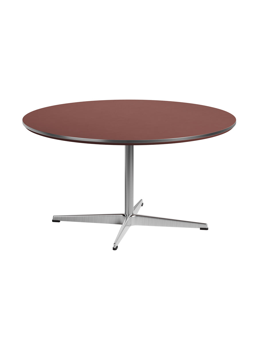  - Rusty Red laminat m. alukant - Krom stel - Jacobsen Plus