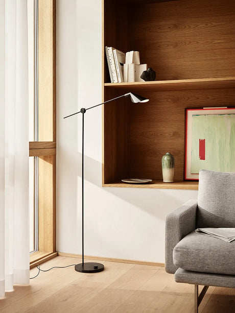 MS011 Golvlampa, svart PVD från Fritz Hansen - 3 - Jacobsen Plus