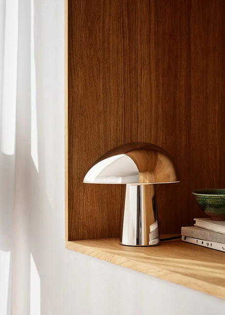 Night Owl Steel Bordslampa, polerat stål från Fritz Hansen - 2 - Jacobsen Plus