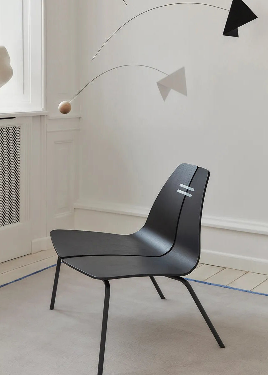 PK23 Loungestol, svart/steel av Poul Kjærholm - 2 - Jacobsen Plus