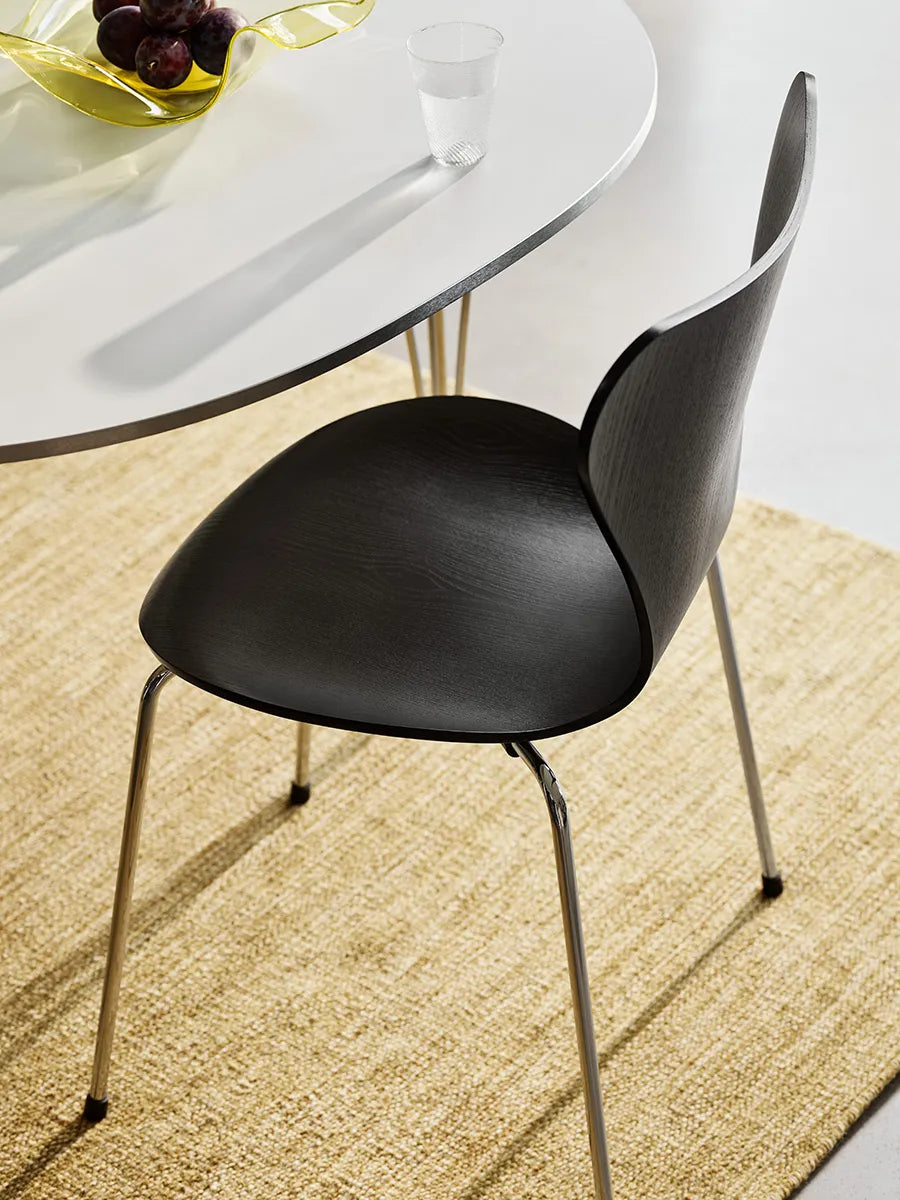 3107 stol i svart ask av Arne Jacobsen - 3 - Jacobsen Plus