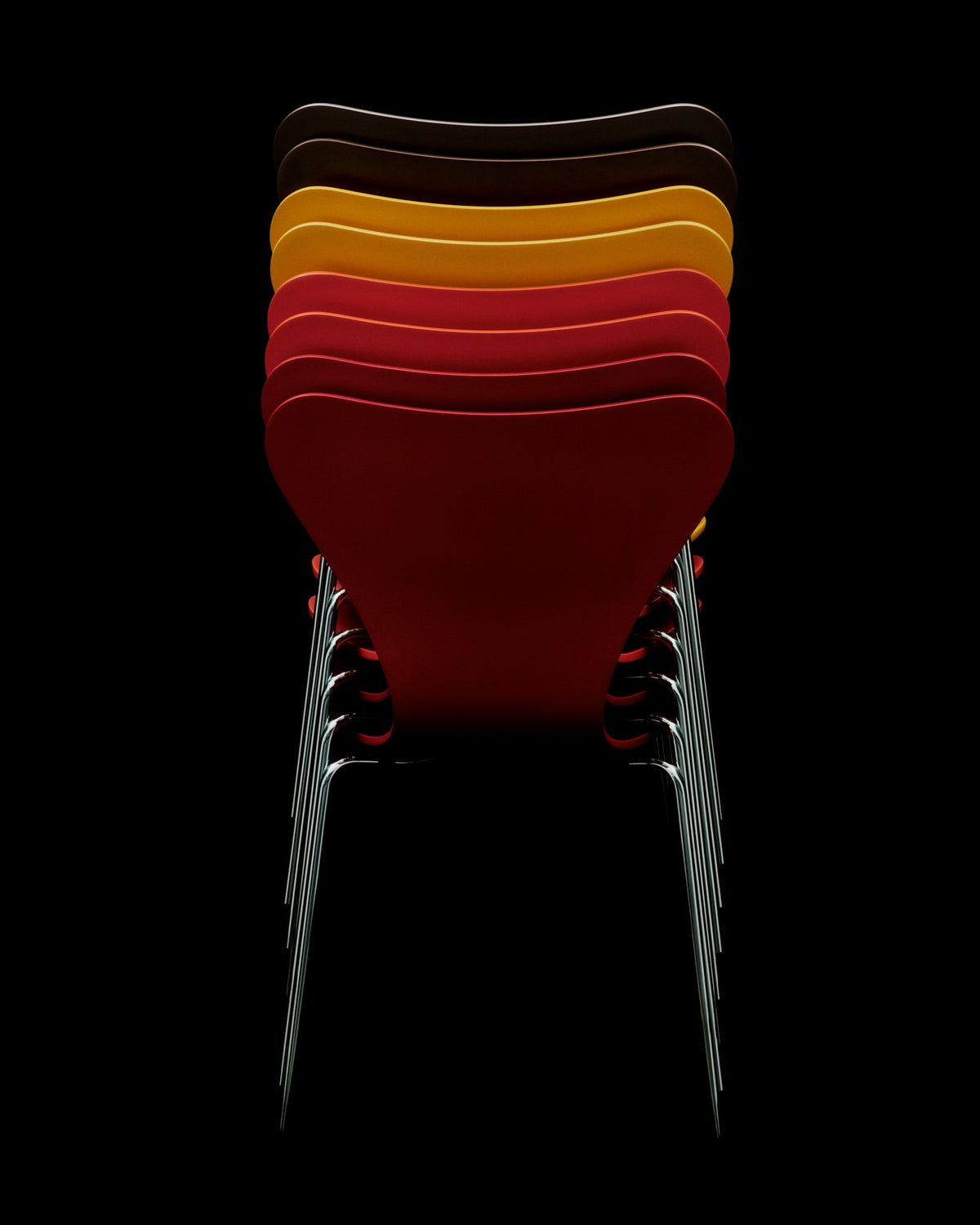3107 Serie 7 Stol - Verner Panton 100 från Fritz Hansen - 14 - Jacobsen Plus