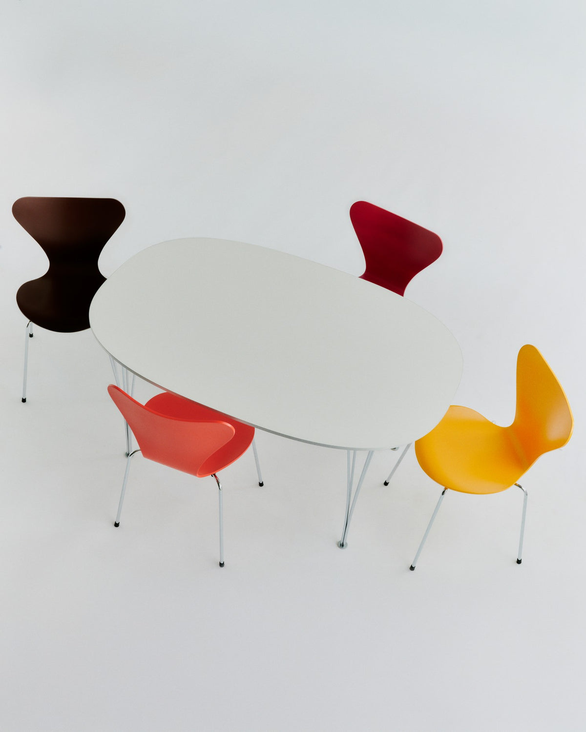 3107 Serie 7 Stol - Verner Panton 100 från Fritz Hansen - 11 - Jacobsen Plus