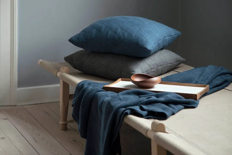 FJ Pattern Kudde från Architectmade - Blå / 50x50 - Jacobsen Plus