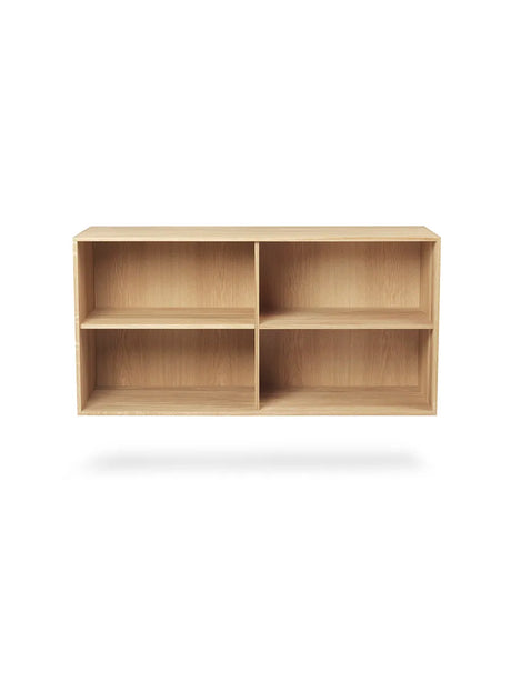 FK63 Bokhylla med hyllor från Carl Hansen & Søn - Dybde: 27 cm / Ek olie - Jacobsen Plus