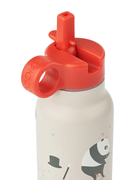 Falk Water Bottle 350 ml, circus/sandy från Liewood - 4 - Jacobsen Plus